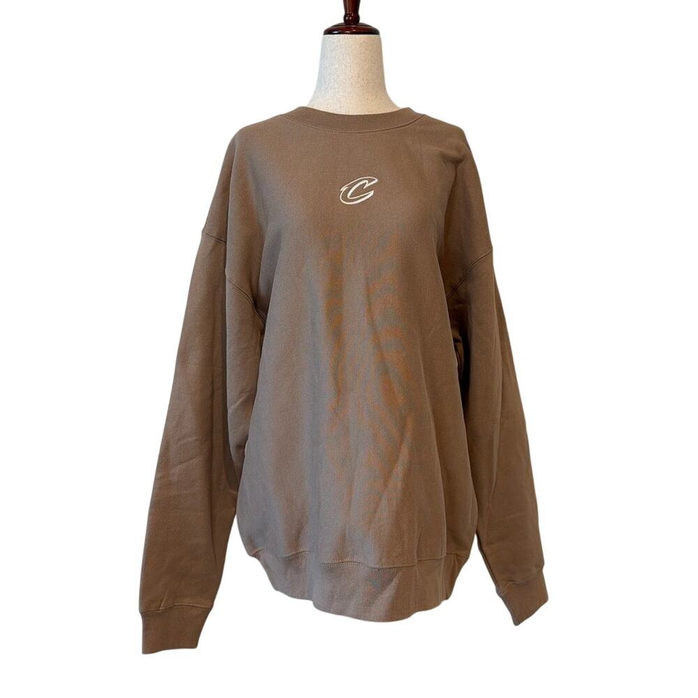 NWOT ’47 Brand Cleveland Cavaliers Crewneck Sweatshirt, Tan, Women’s XL